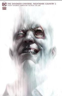 SANDMAN UNIVERSE NIGHTMARE COUNTRY #2 CVR D INC 1:50 FRANCESCO MATTINA FOIL CARD STOCK VAR