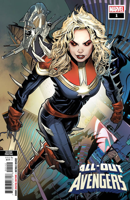 ALL-OUT AVENGERS #1 LAND 2ND PRINTING VARIANT