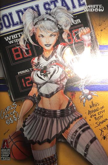 White Widow (2018) #2 (Golden State Metallic Ink Variant)