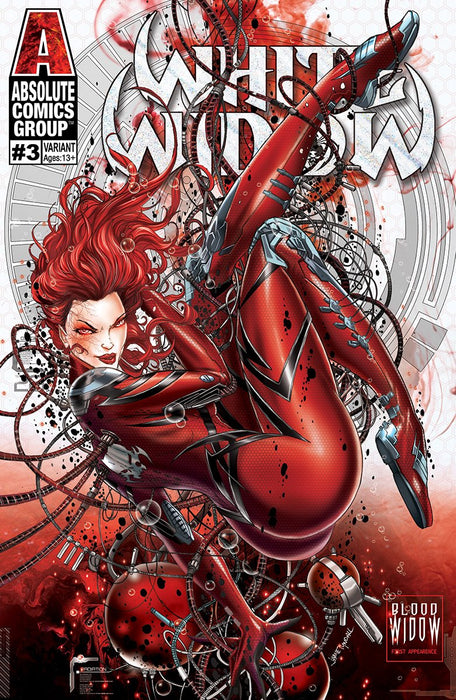 White Widow (2018) #3 (BLOOD IN THE WATER - Jamie Tyndall Signed with COA)