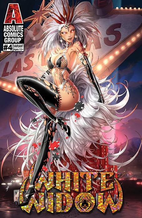 White Widow (2018) #4 (Vegas Trade Dress with Gold Foil)