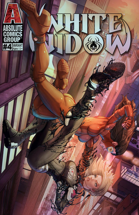White Widow (2018) #4 (DARK FIGHT FALL METALLIC INK VARIANT)
