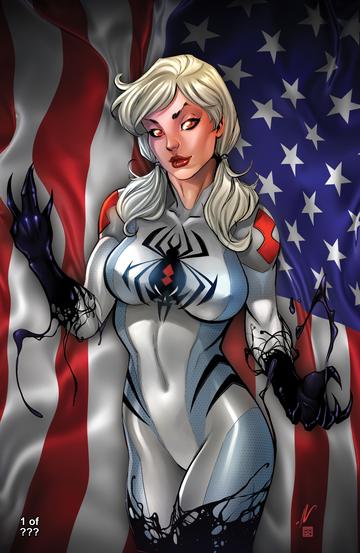 White Widow (2018) #5 (GARZA METALLIC INK NUMBERED EDITION)
