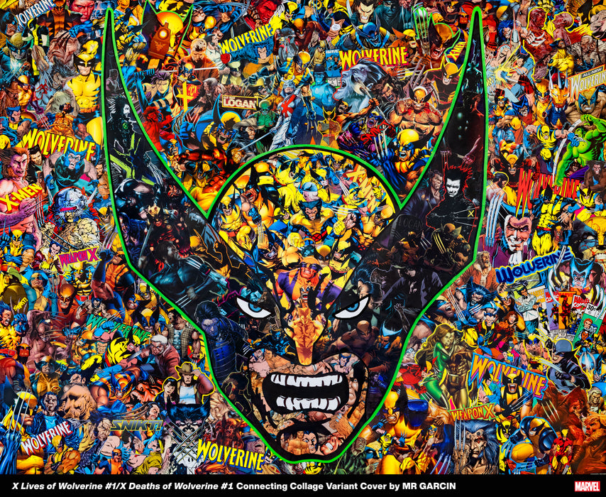 X LIVES OF WOLVERINE #1 GARCIN VARIANT