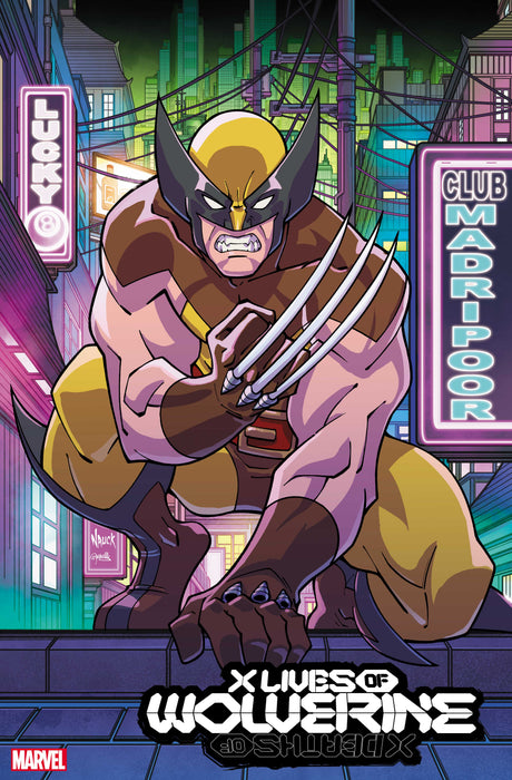 X LIVES OF WOLVERINE #1 1:25 NAUCK ANIMATION STYLE VARIANT