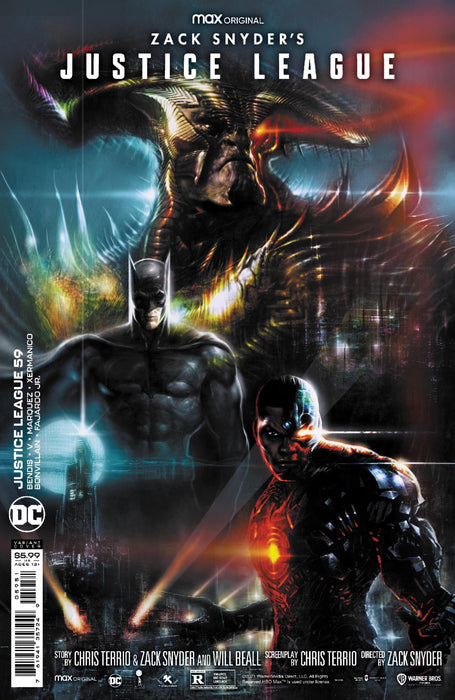 JUSTICE LEAGUE (2018) #59 CVR E LIAM SHARP