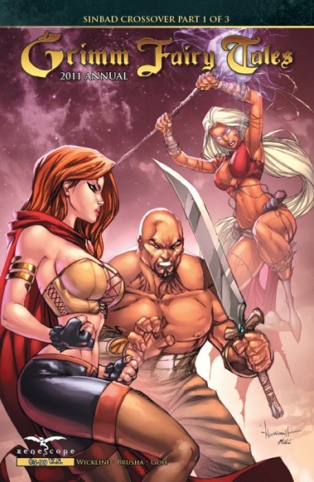 Grimm Fairy Tales 2011 Annual (A Cover Garza)