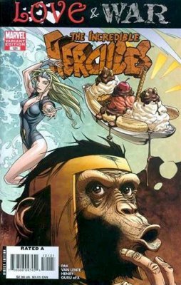 Incredible Hercules (2007) #121 (Monkey Variant)