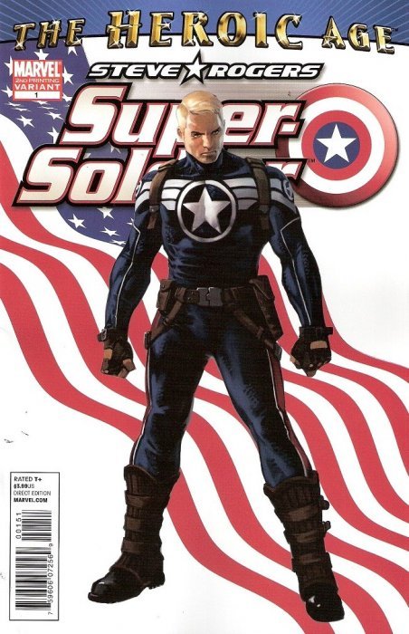 Steve Rogers: Super-Soldier (2010) #1 (2nd Print Djurdjevic Variant)