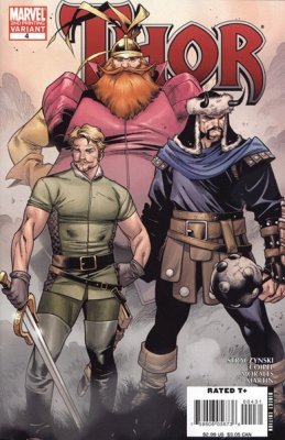 Thor (2007) #4 (2nd Print Variant)