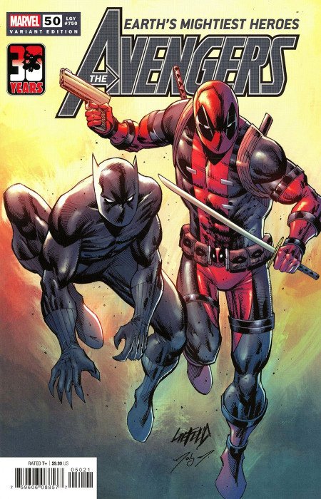 Avengers (2018) #50 (Liefeld Deadpool 30th Anniversary Variant)