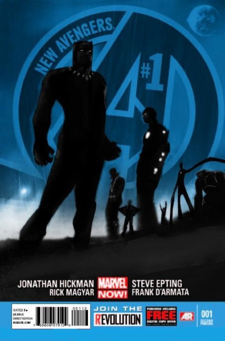 New Avengers (2013) #1 (2nd Print Epting Variant)
