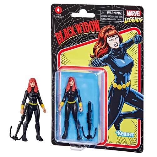 Marvel Retro Legends 3.75-Inch Black Widow Action Figure