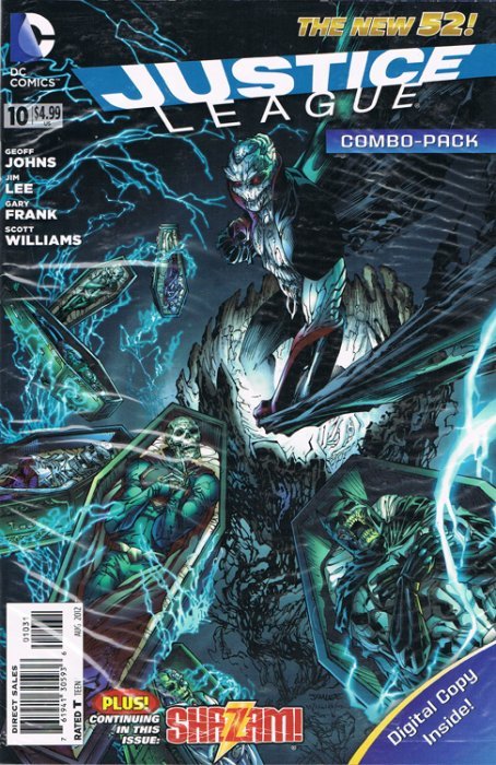 Justice League (2011) #10 (Combo Pack)