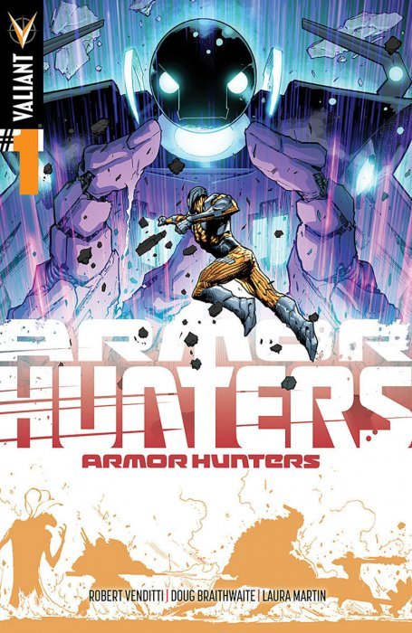 Armor Hunters (2014) #1 (1:25 Variant Hairsine)