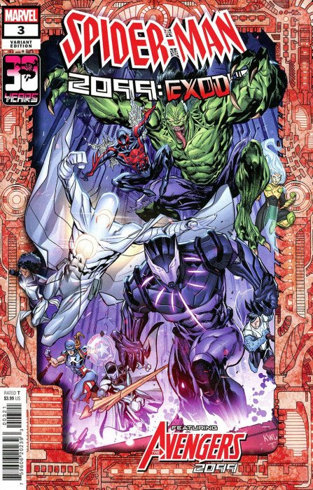 SPIDER-MAN 2099: EXODUS #3 LASHLEY 2099 FRAME VARIANT