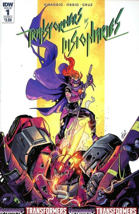 Transformers Vs The Visionairies (2017) #1 (Cover A Ossio)