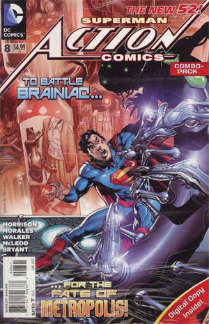 Action Comics (2011) #8 (Combo Pack)
