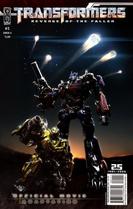 Transformers: Revenge of the Fallen - Movie Adaptation (2009) #1 (Cover A Nizzi)