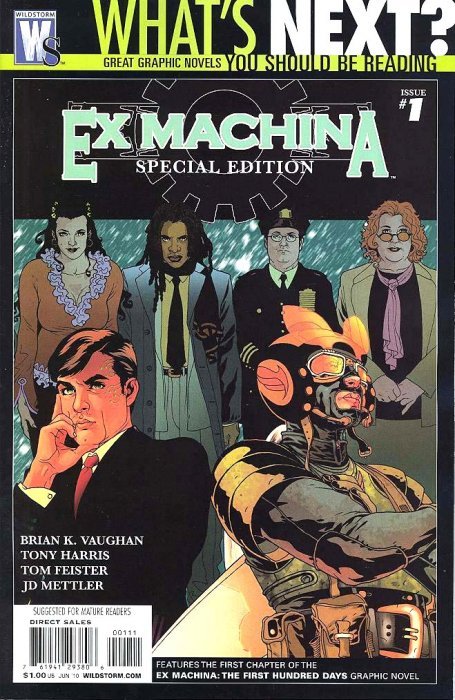 Ex Machina (2004) #1 (New Printing)