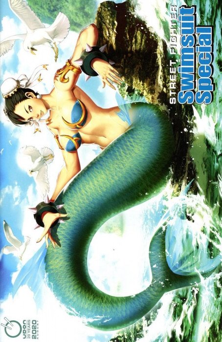 Street Fighter 2020 Swimsuit Special (2020) #1 CVR D GENZOMAN INC