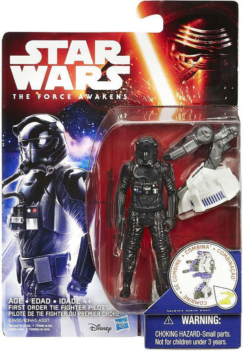 Star Wars VII First Order TIE Fighter Pilot 3.75" Action Figure