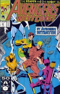 Avengers West Coast (1989) #67