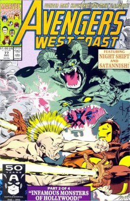 Avengers West Coast (1989) #77