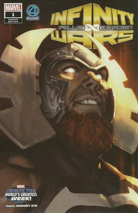 Infinity Wars Fallen Guardian (2018) #1 (DJURDJEVIC FF VILLAINS VARIANT)