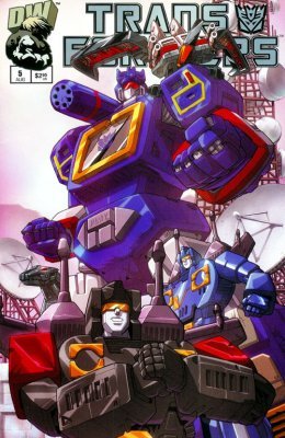 Transformers: Generation One (2002) #5 (Decepticon Cover)