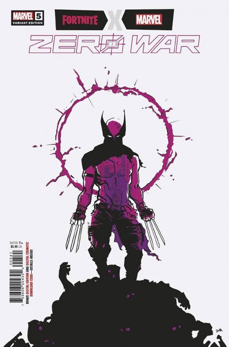FORTNITE X MARVEL: ZERO WAR #5 MUSTARD VARIANT