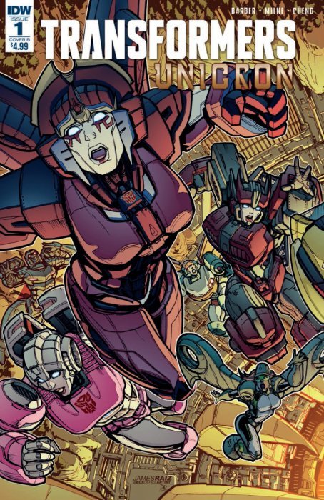 Transformers Unicron (2018) #1 (Cover B Raiz)