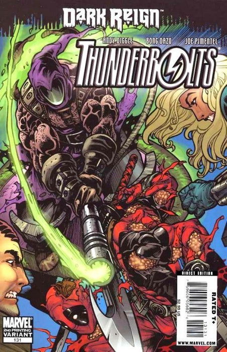 Thunderbolts (1997) #131 (2nd Print Dazo Variant)