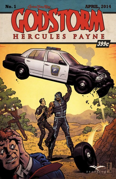 Grimm Fairy Tales: Godstorm - Hercules Payne (2014) #1 (D Cover Johnson)