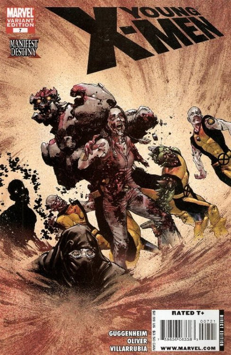 Young X-Men (2008) #7 (1:10 Yardin Zombie Variant)