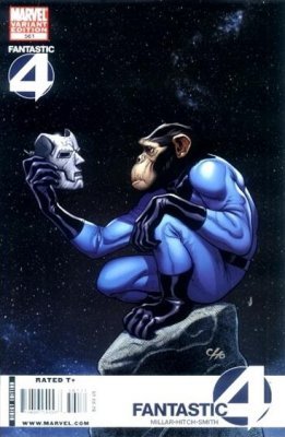 Fantastic Four (1998) #561 (1:10 Monkey Variant)