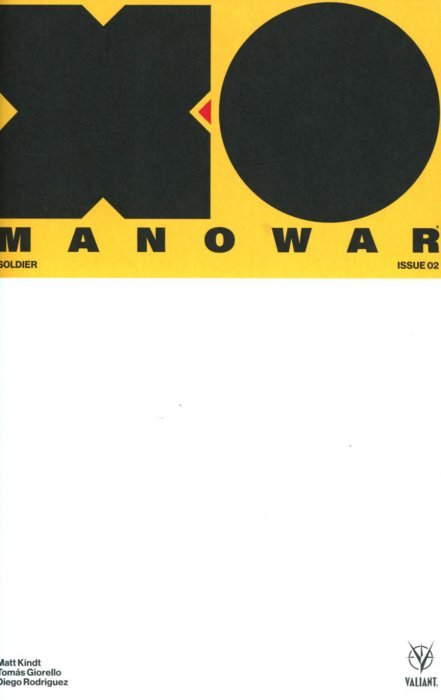 X-O Manowar (2017) #2 (Cover C Blank)