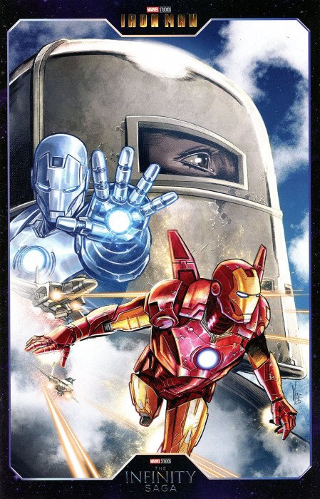 IRON MAN #14 CHECCHETTO INFINITY SAGA PHASE #1 VARIANT