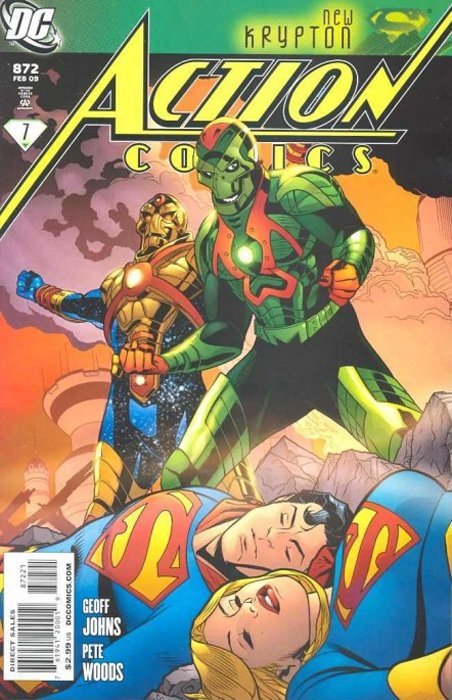Action Comics (1938) #872 (1:10 New Krypton Variant Edition)