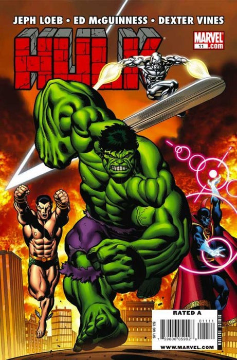 Hulk (2008) #11 (Defenders Cover)