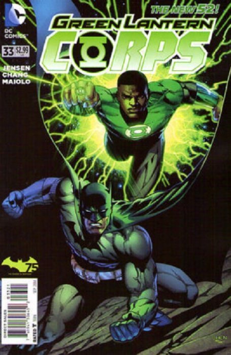 Green Lantern Corps (2011) #33 (Batman 75 Variant)