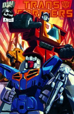 Transformers: Generation One (2002) #5 (Autobot Cover)