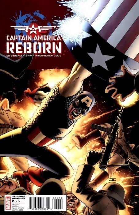 Captain Amerca Reborn (2009) #2 (Cassaday Variant)