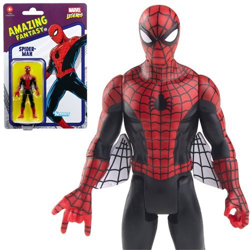 Marvel Retro Legends 3.75-Inch Amazing Fantasy Spider-Man Action Figure