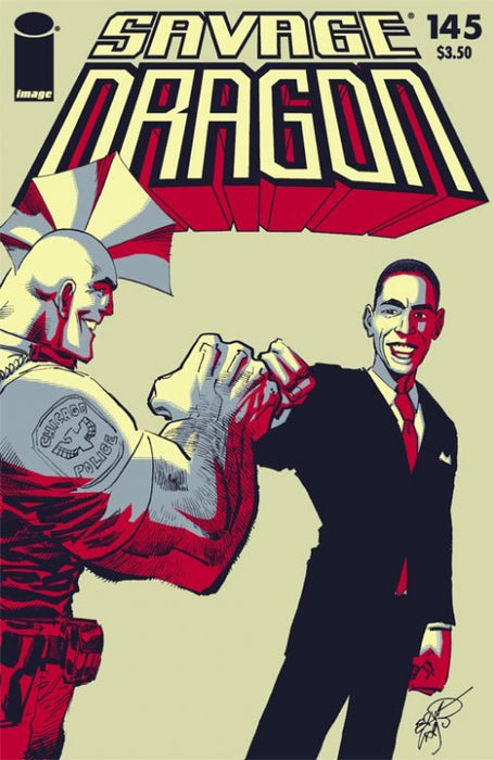 Savage Dragon (1993) #145 (Obama Cover B)