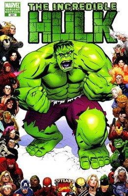 Incredible Hulk (2009) #601 (1:10 70th Anniversary Frame Variant)