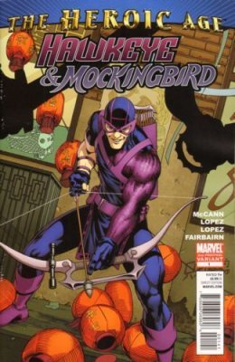 Hawkeye & Mockingbird (2010) #1 (2nd Print Lopez Variant)