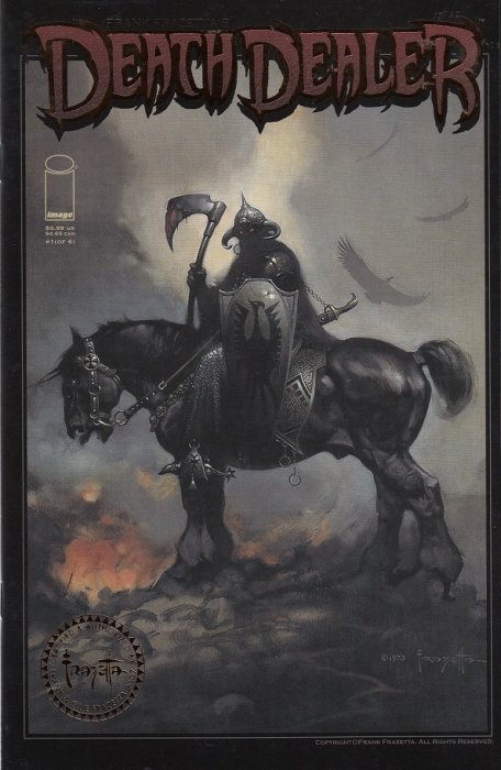Frank Frazetta's Death Dealer (2007) #1 (Retailer Gold Seal Edition)