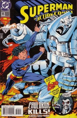 Action Comics (1938) #695 (Newstand Edition)