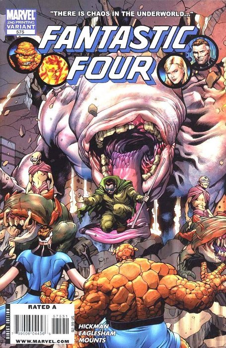 Fantastic Four (1998) #575 (2nd Print Eaglesham Variant)